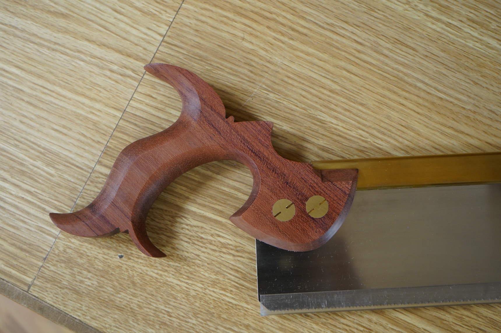 A boxed U.S. Wenzloff & Sons handmade carcass saw (33T0862)